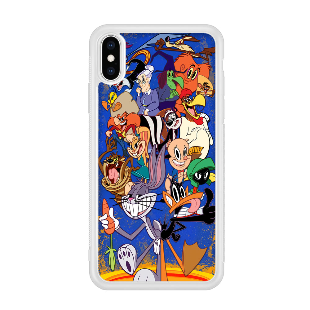 Bugs Bunny And Daffy Duck With Family iPhone X Case