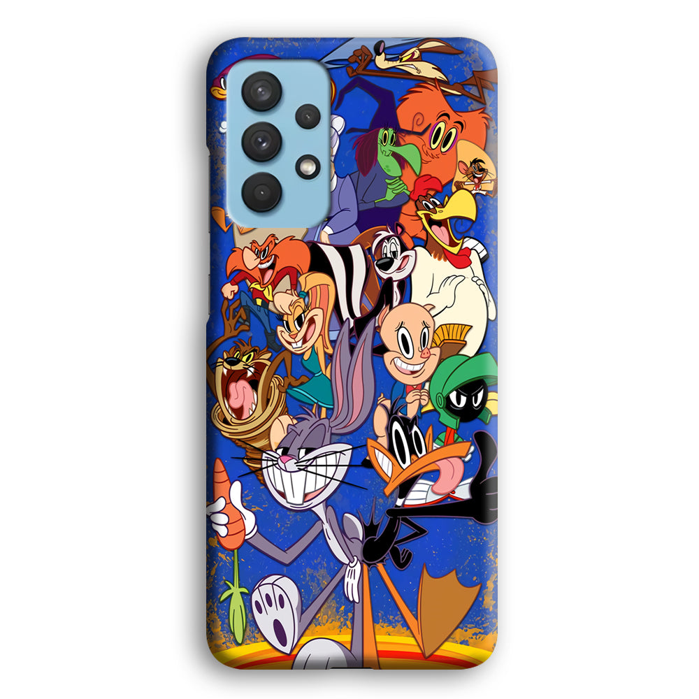 Bugs Bunny And Daffy Duck With Family Samsung Galaxy A32 Case