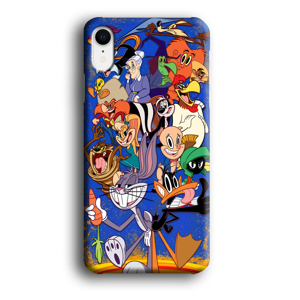 Bugs Bunny And Daffy Duck With Family iPhone XR Case