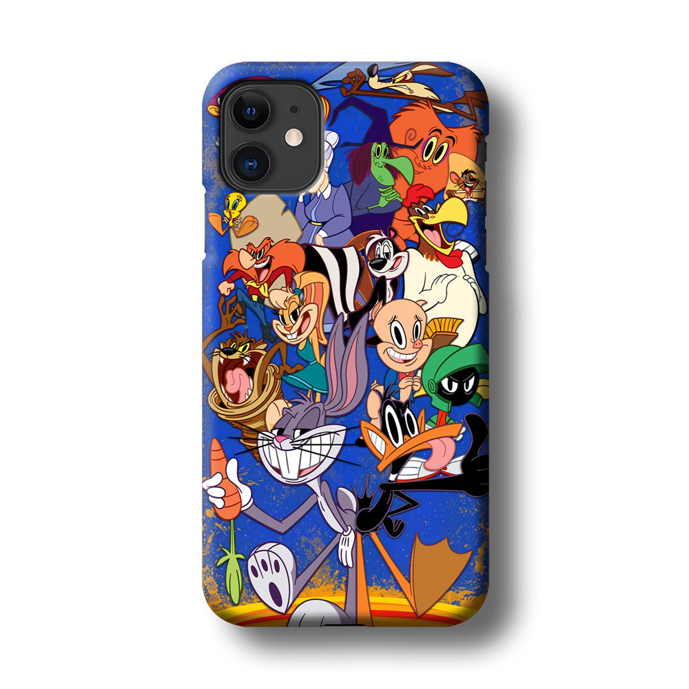 Bugs Bunny And Daffy Duck With Family iPhone 11 Case