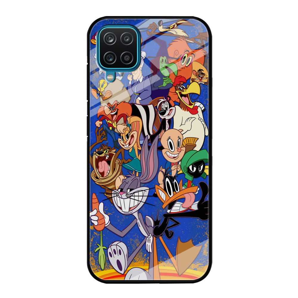 Bugs Bunny And Daffy Duck With Family Samsung Galaxy A12 Case