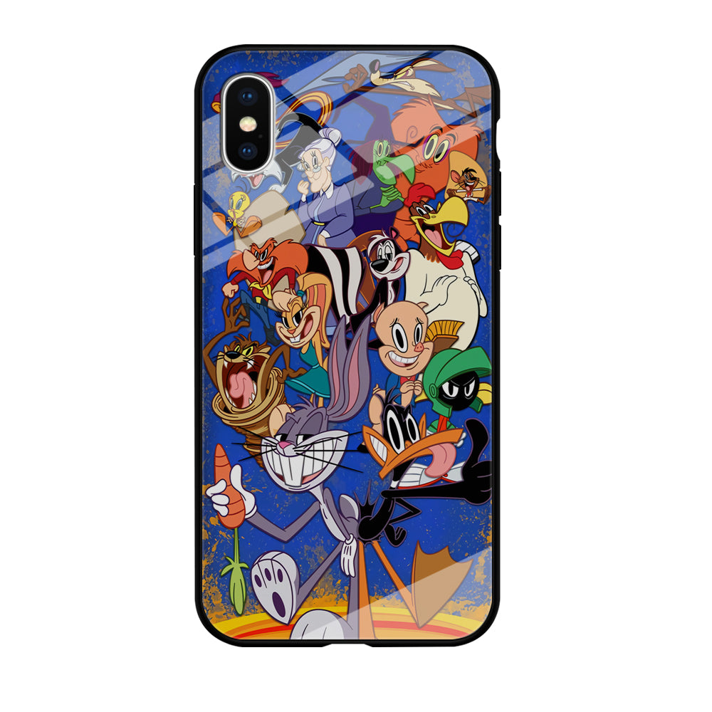 Bugs Bunny And Daffy Duck With Family iPhone X Case