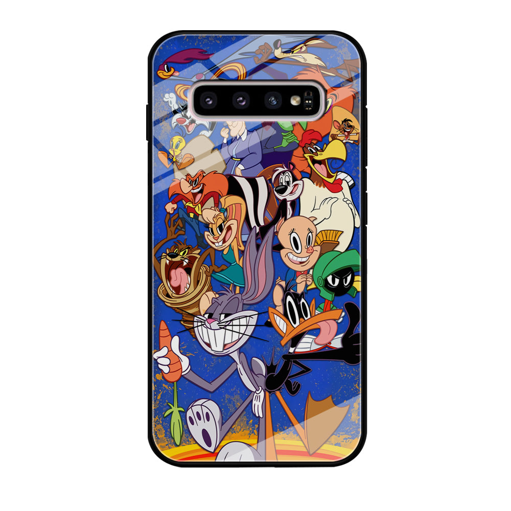 Bugs Bunny And Daffy Duck With Family Samsung Galaxy S10 Case