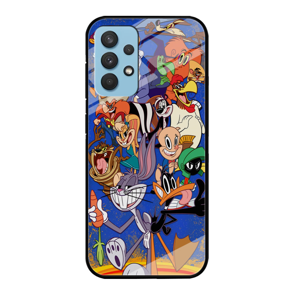 Bugs Bunny And Daffy Duck With Family Samsung Galaxy A32 Case