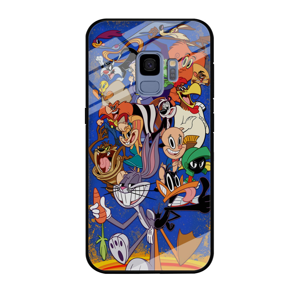 Bugs Bunny And Daffy Duck With Family Samsung Galaxy S9 Case