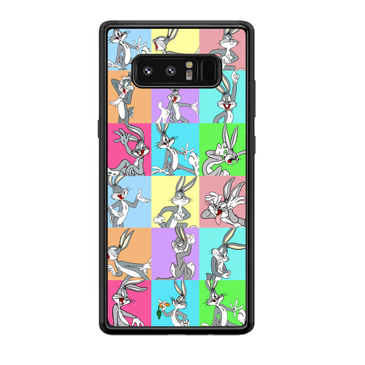 Bugs Bunny Fun Colour Collage Samsung Galaxy Note 8 Case