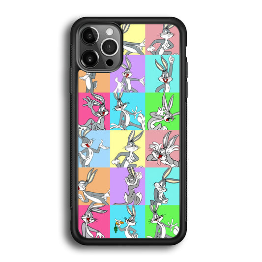 Bugs Bunny Fun Colour Collage iPhone 12 Pro Case