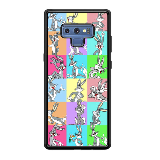 Bugs Bunny Fun Colour Collage Samsung Galaxy Note 9 Case