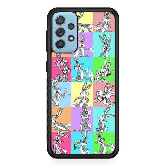 Bugs Bunny Fun Colour Collage Samsung Galaxy A72 Case