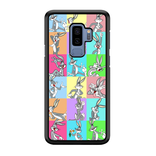 Bugs Bunny Fun Colour Collage Samsung Galaxy S9 Plus Case