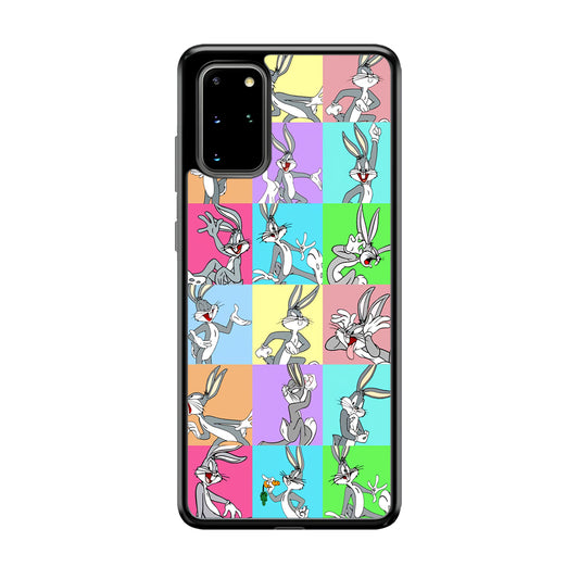 Bugs Bunny Fun Colour Collage Samsung Galaxy S20 Plus Case