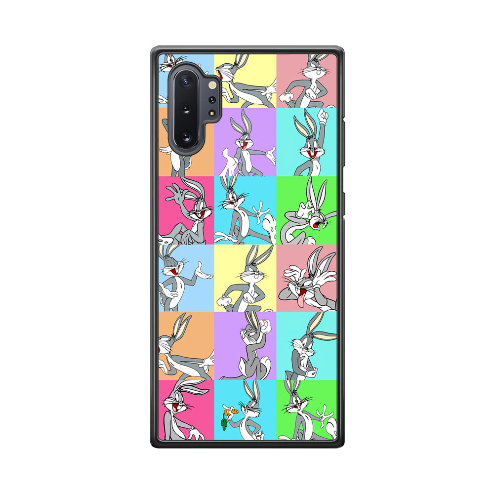 Bugs Bunny Fun Colour Collage Samsung Galaxy Note 10 Plus Case