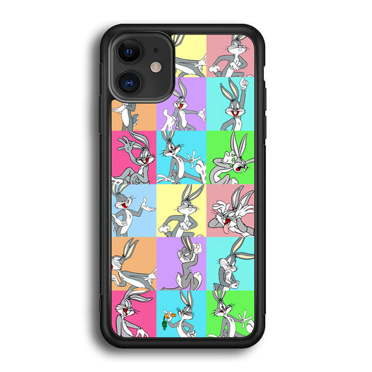 Bugs Bunny Fun Colour Collage iPhone 12 Case