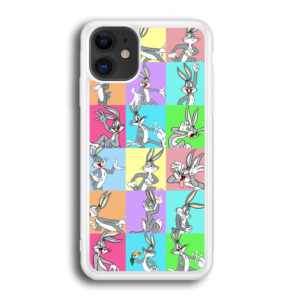 Bugs Bunny Fun Colour Collage iPhone 12 Case