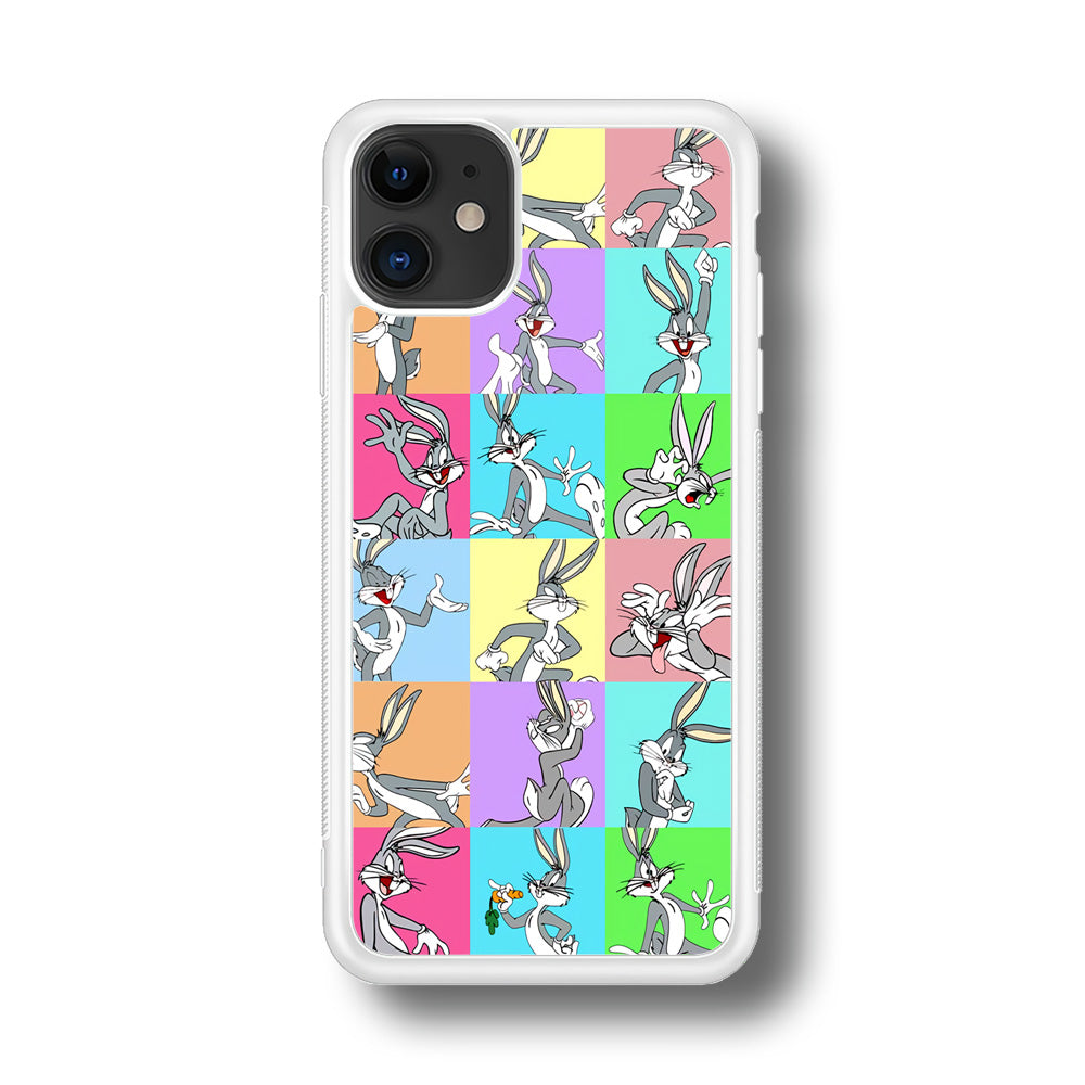 Bugs Bunny Fun Colour Collage iPhone 11 Case