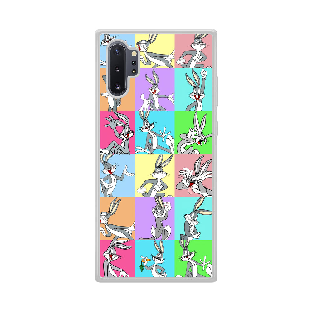 Bugs Bunny Fun Colour Collage Samsung Galaxy Note 10 Plus Case