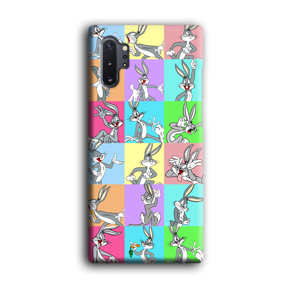 Bugs Bunny Fun Colour Collage Samsung Galaxy Note 10 Plus Case