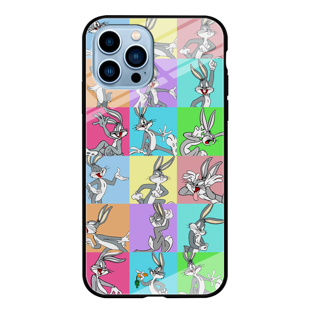 Bugs Bunny Fun Colour Collage iPhone 13 Pro Max Case