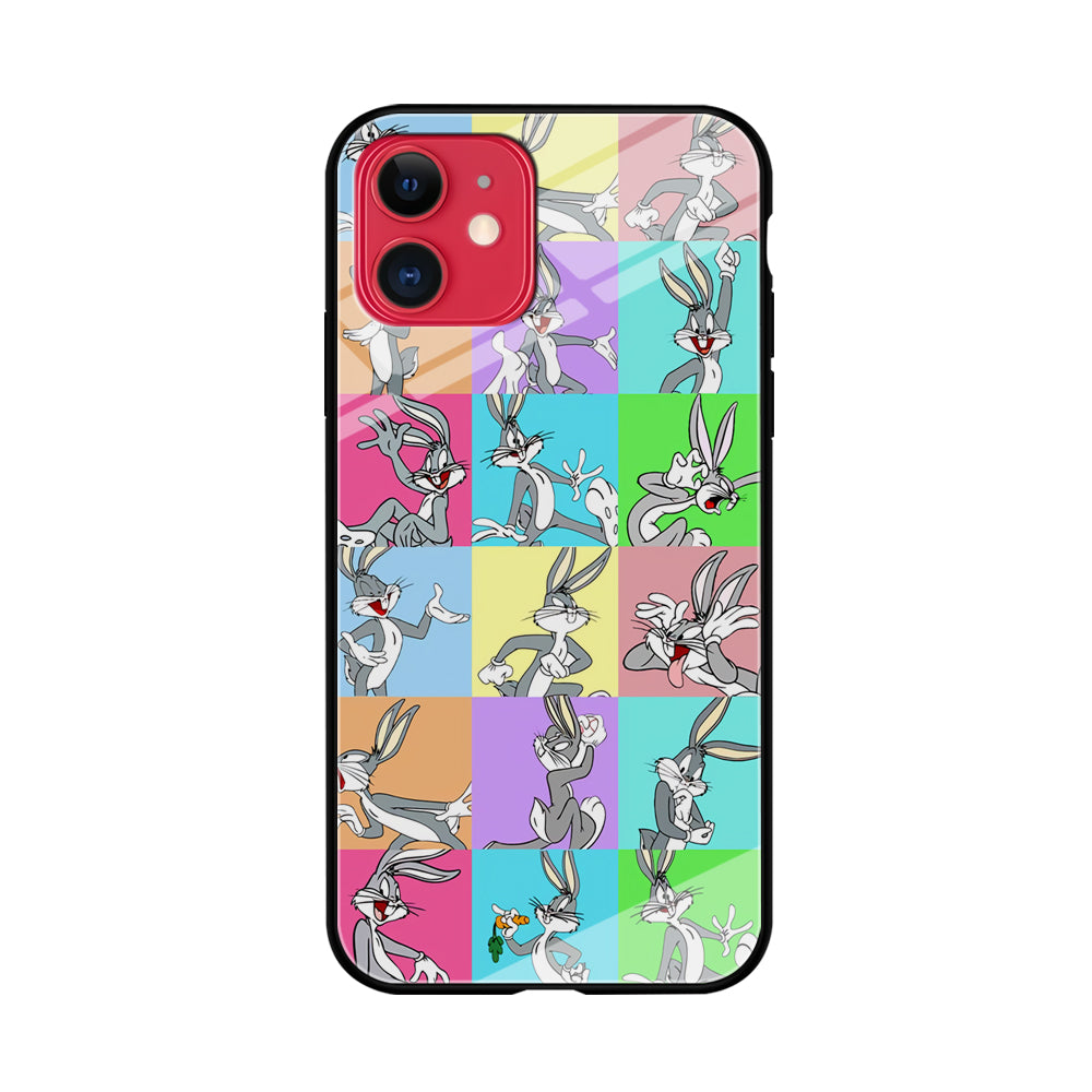 Bugs Bunny Fun Colour Collage iPhone 11 Case