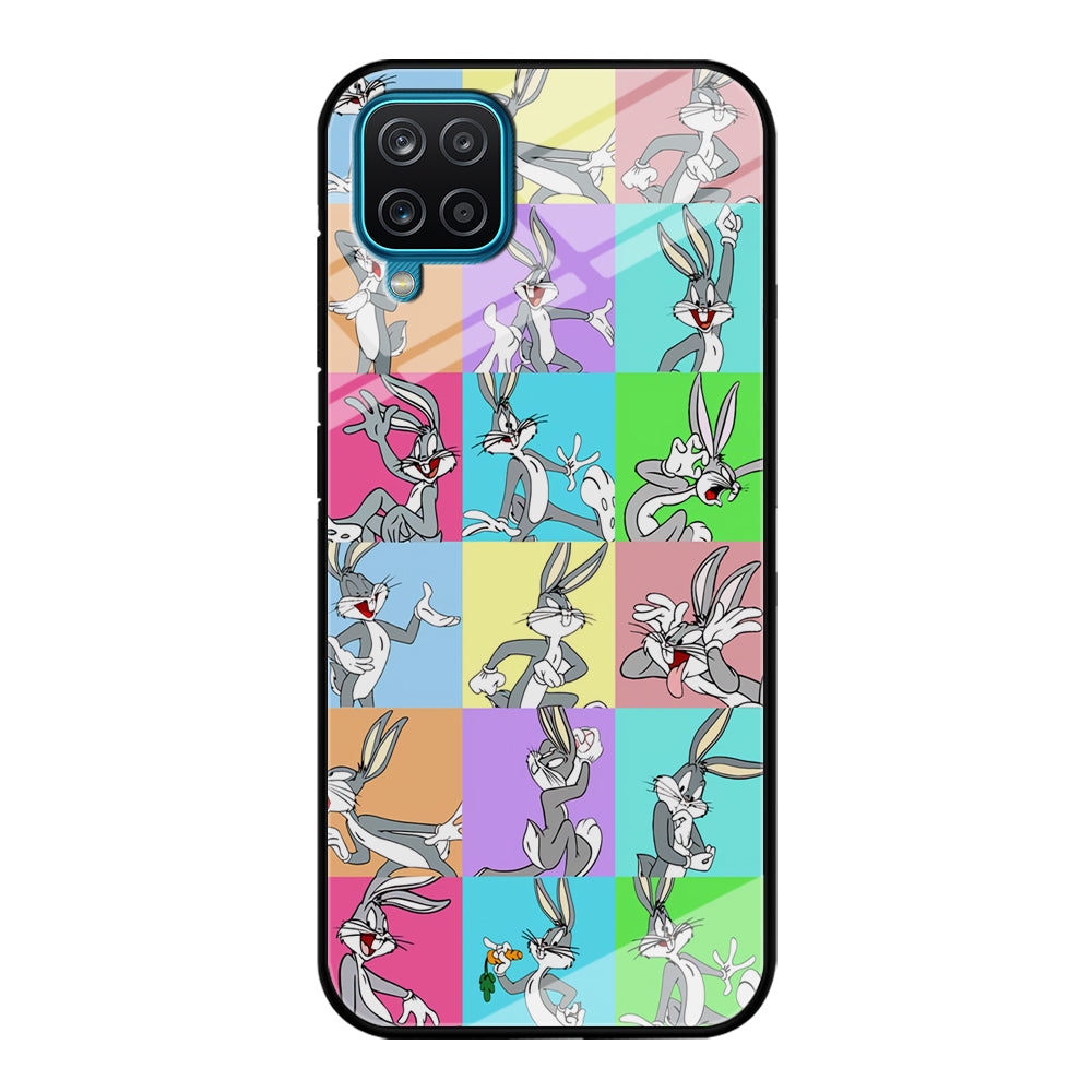 Bugs Bunny Fun Colour Collage Samsung Galaxy A12 Case