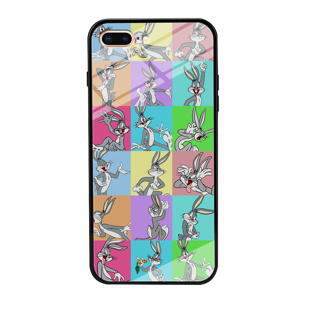 Bugs Bunny Fun Colour Collage iPhone 8 Plus Case