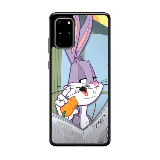 Bugs Bunny Reading The Newspaper Samsung Galaxy S20 Plus Case
