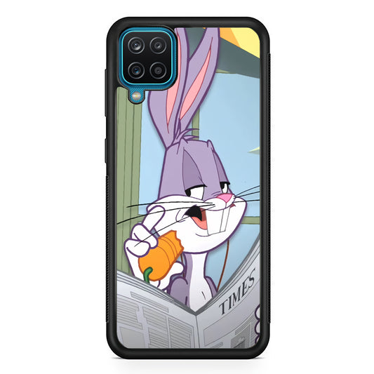 Bugs Bunny Reading The Newspaper Samsung Galaxy A12 Case