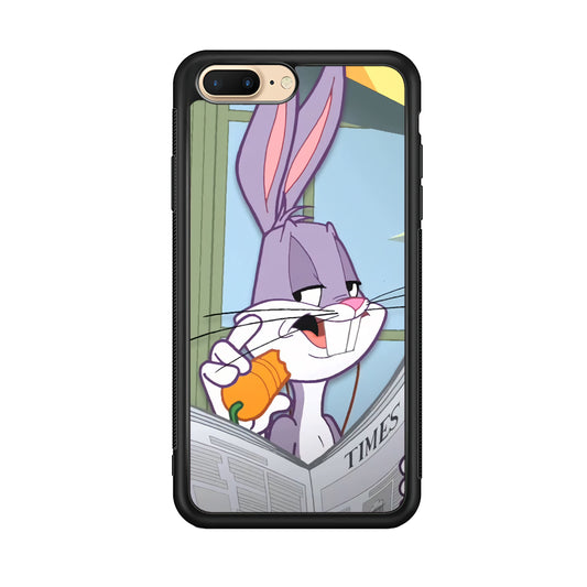 Bugs Bunny Reading The Newspaper iPhone 7 Plus Case
