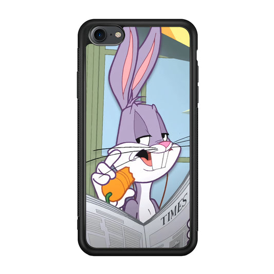 Bugs Bunny Reading The Newspaper iPhone 8 Case