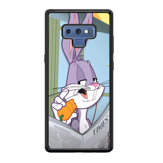 Bugs Bunny Reading The Newspaper Samsung Galaxy Note 9 Case