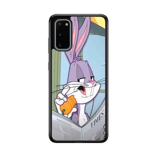 Bugs Bunny Reading The Newspaper Samsung Galaxy S20 Case