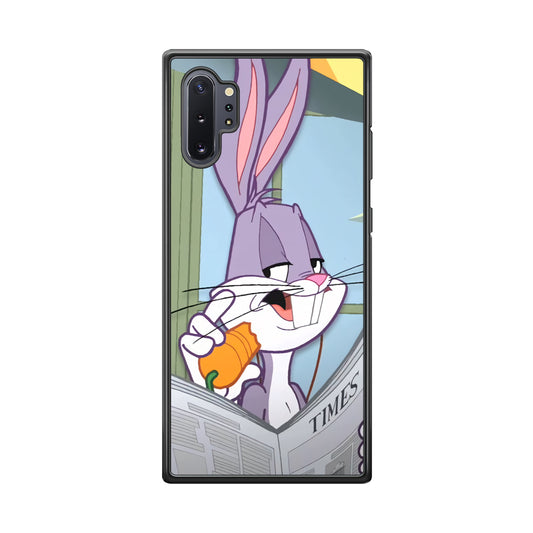 Bugs Bunny Reading The Newspaper Samsung Galaxy Note 10 Plus Case