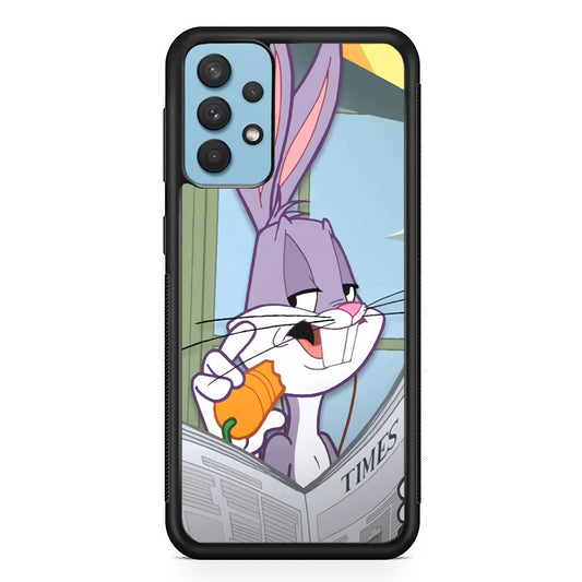 Bugs Bunny Reading The Newspaper Samsung Galaxy A32 Case