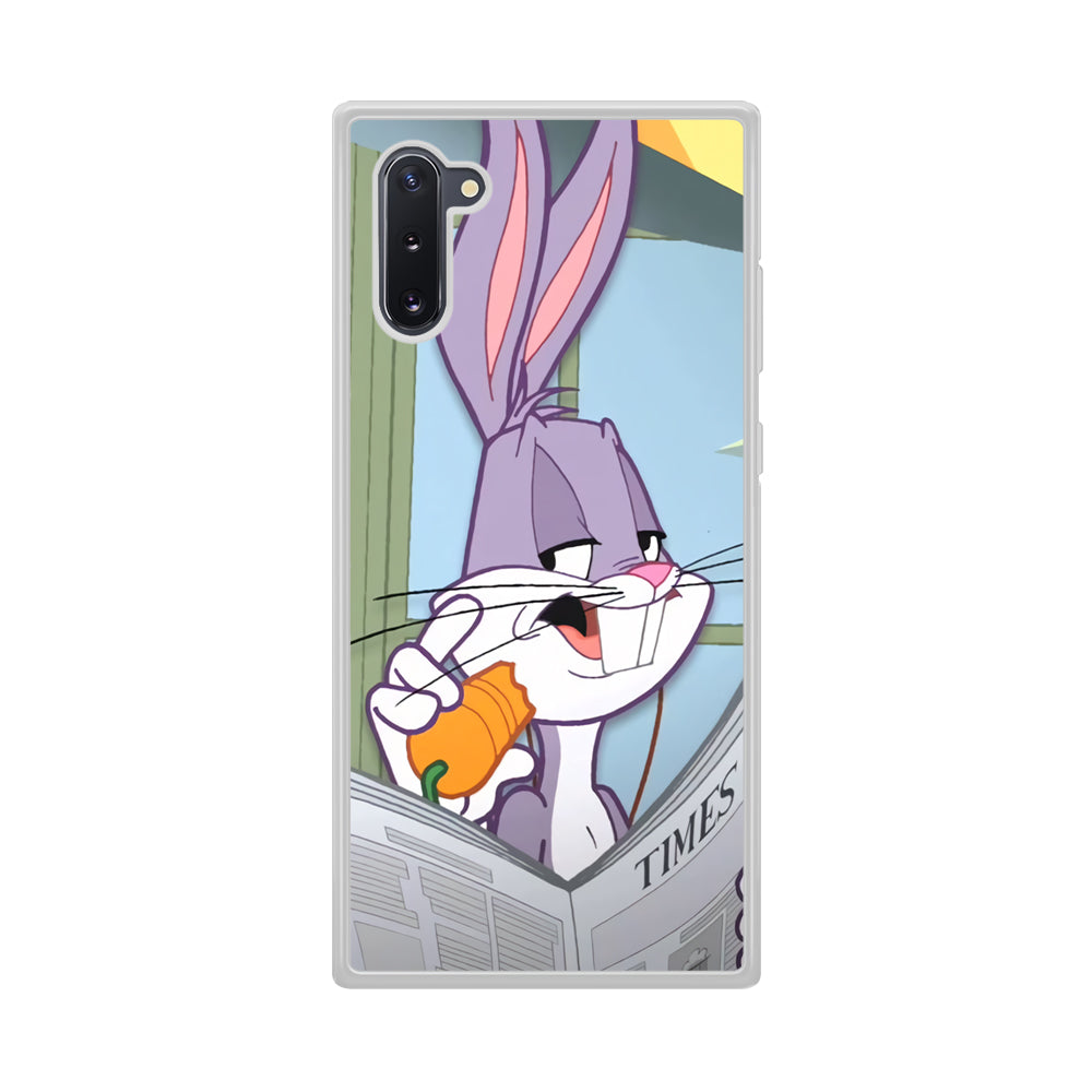 Bugs Bunny Reading The Newspaper Samsung Galaxy Note 10 Case