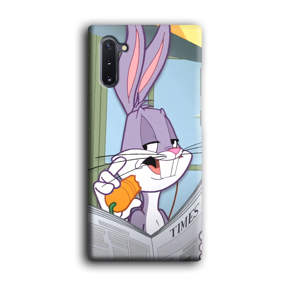 Bugs Bunny Reading The Newspaper Samsung Galaxy Note 10 Case