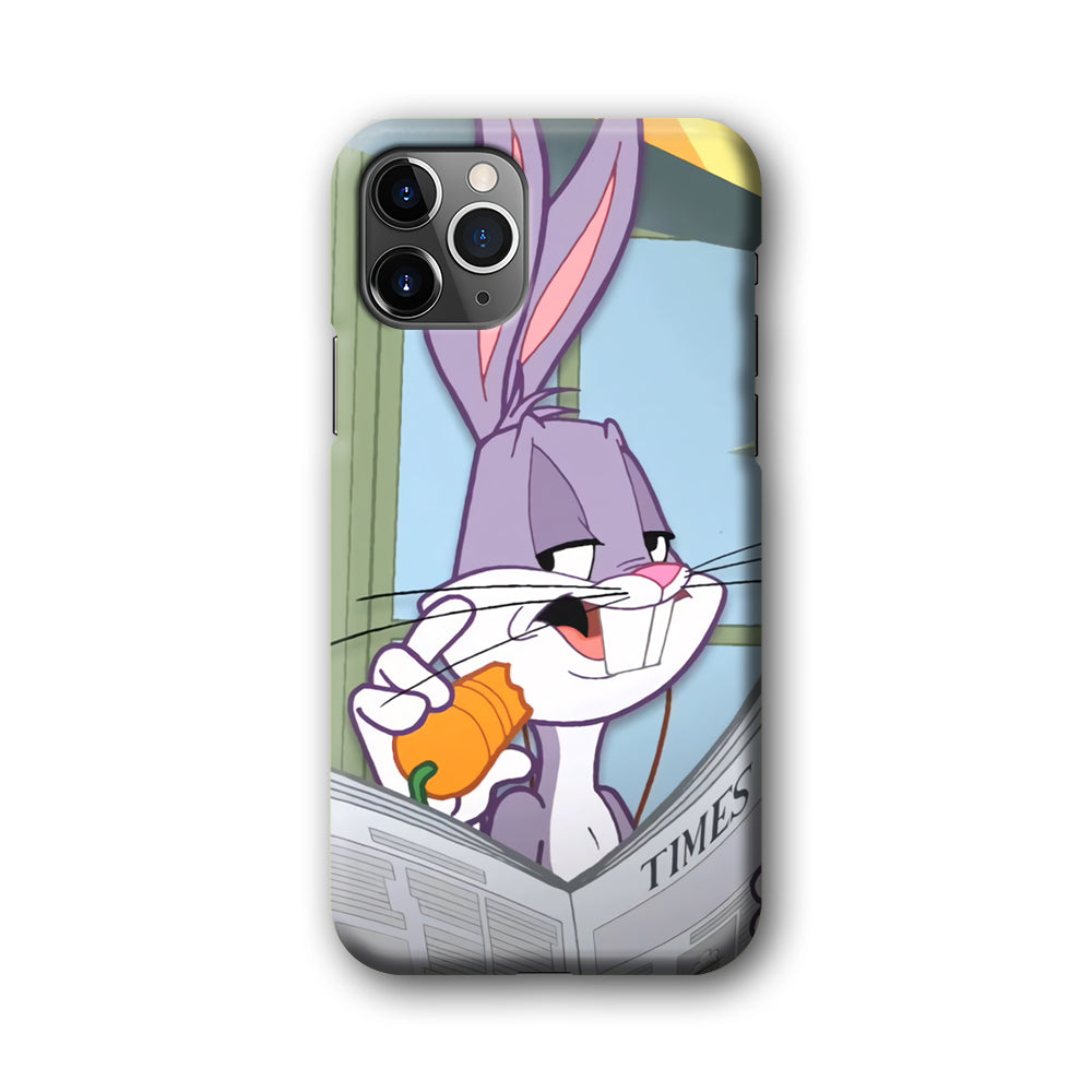 Bugs Bunny Reading The Newspaper iPhone 11 Pro Max Case