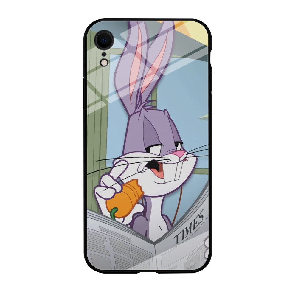 Bugs Bunny Reading The Newspaper iPhone XR Case