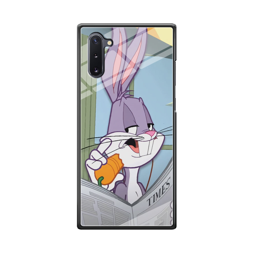 Bugs Bunny Reading The Newspaper Samsung Galaxy Note 10 Case