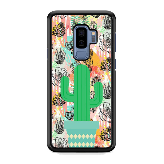 Cactus Colorful Life Samsung Galaxy S9 Plus Case