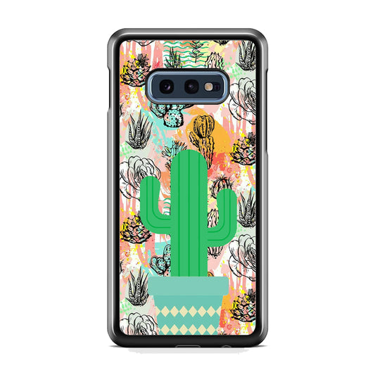 Cactus Colorful Life Samsung Galaxy S10E Case