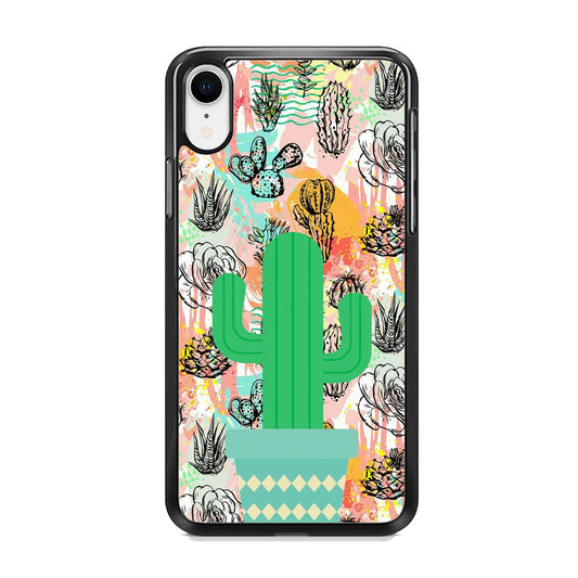 Cactus Colorful Life iPhone XR Case