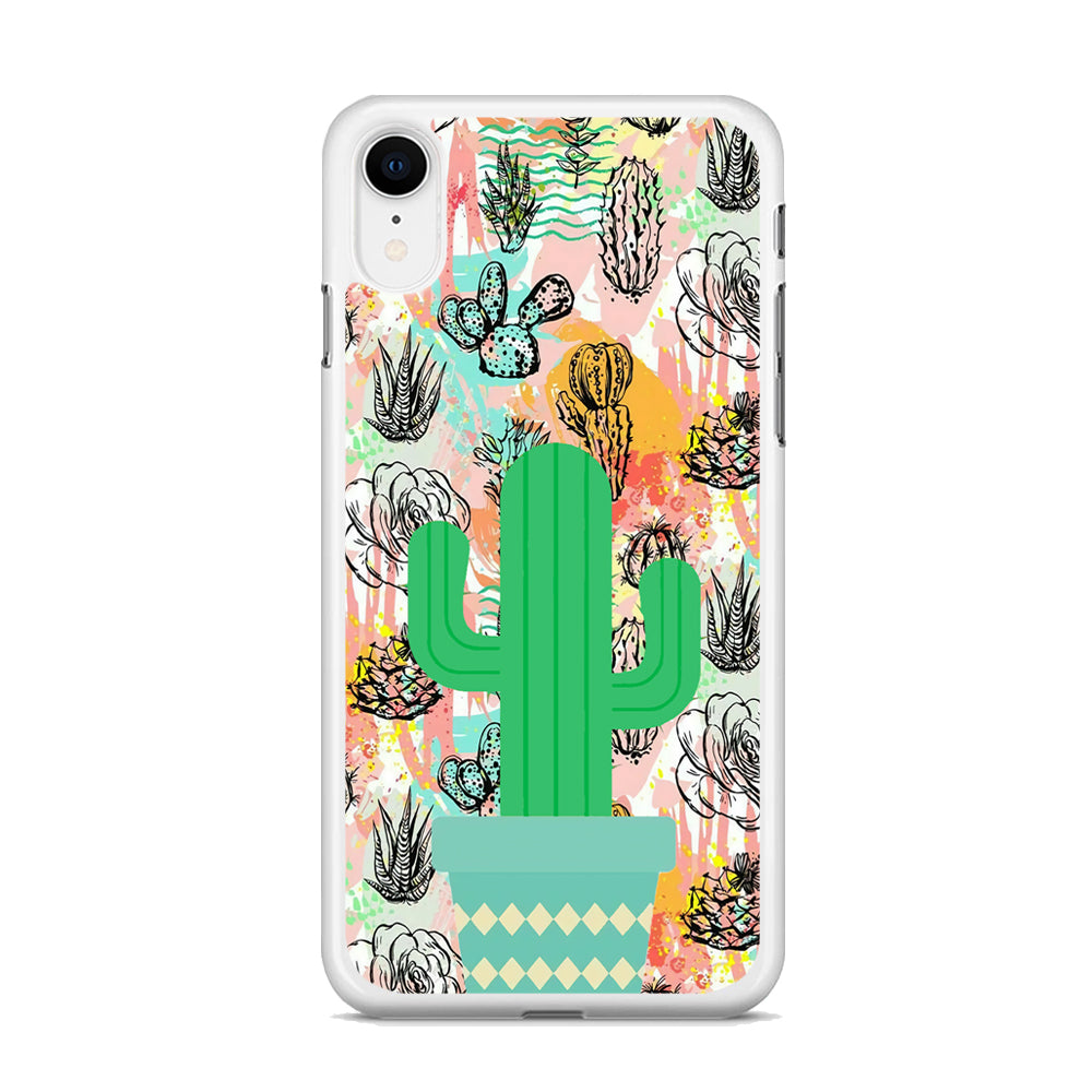 Cactus Colorful Life iPhone XR Case