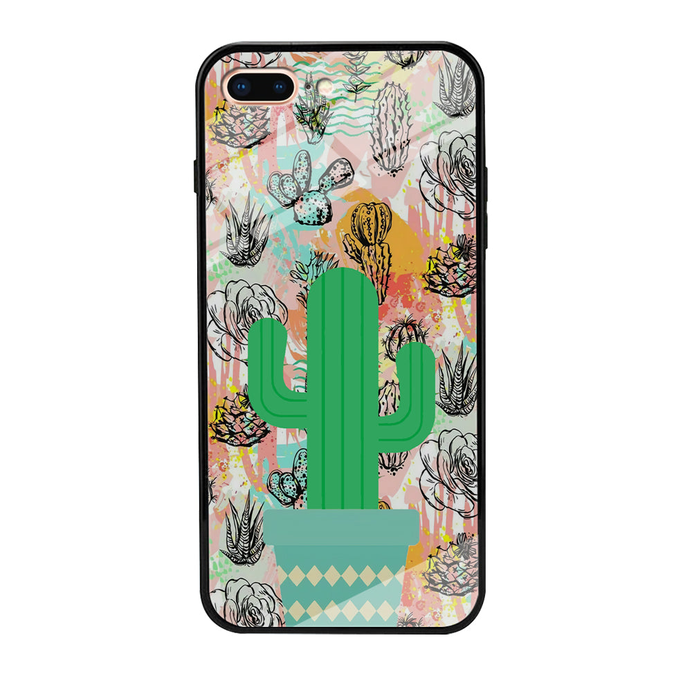 Cactus Colorful Life iPhone 7 Plus Case