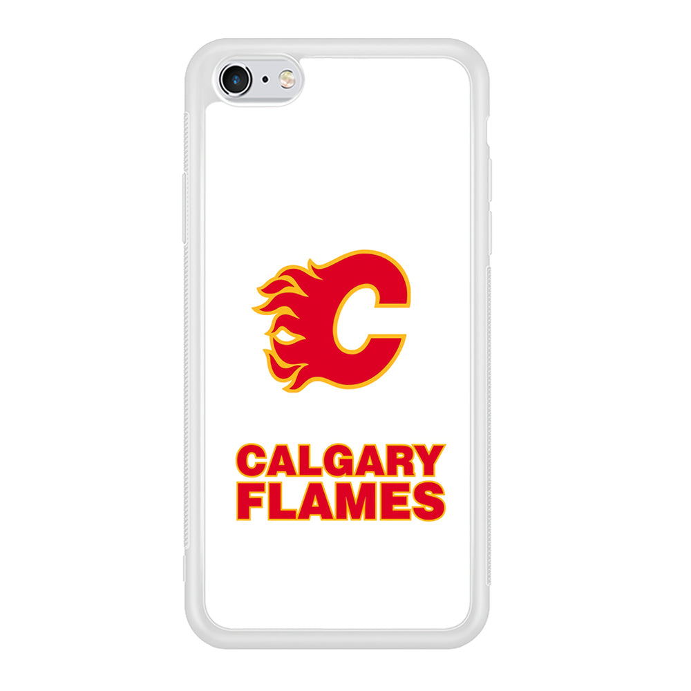 Calgary Flames White iPhone 6 Plus | 6s Plus Case