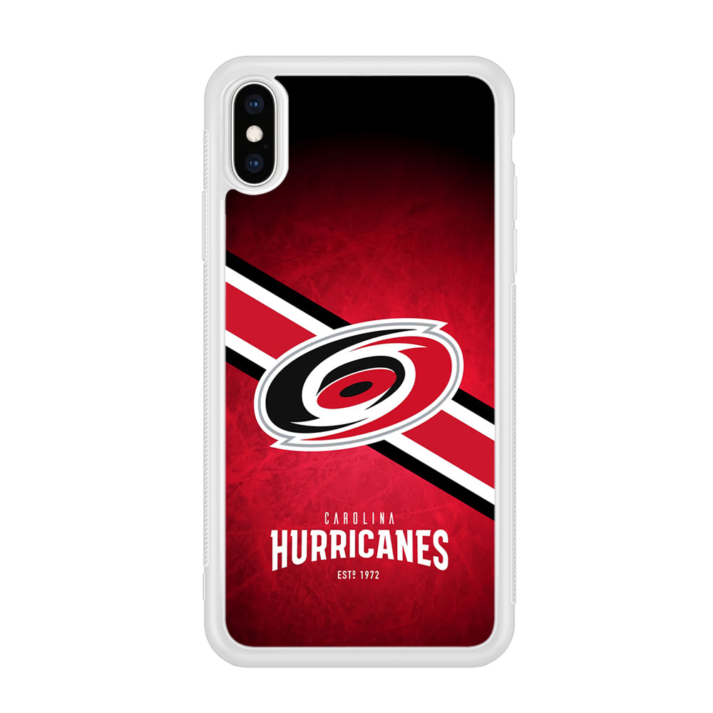 Carolina Hurricanes Team iPhone X Case