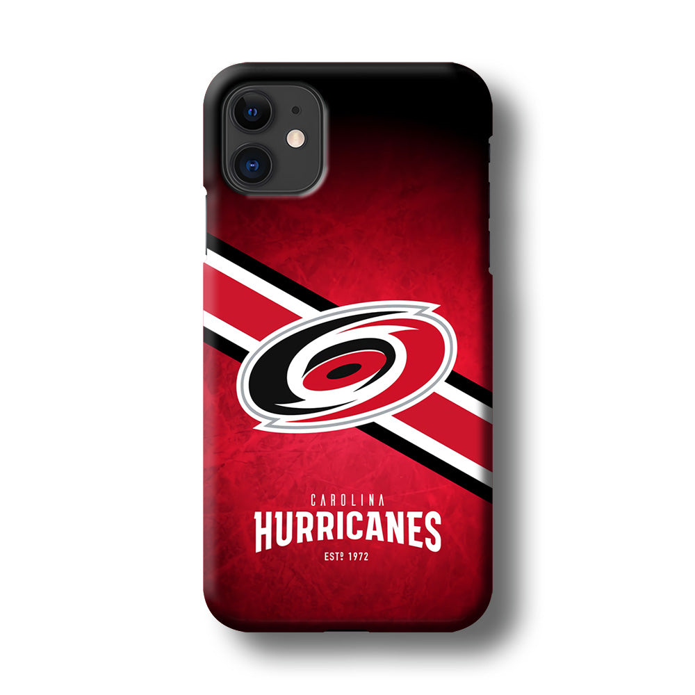 Carolina Hurricanes Team iPhone 11 Case 3D Case