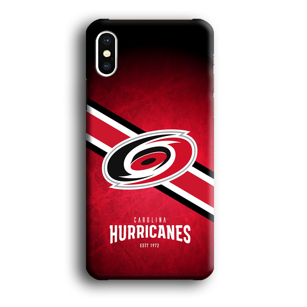 Carolina Hurricanes Team iPhone X Case