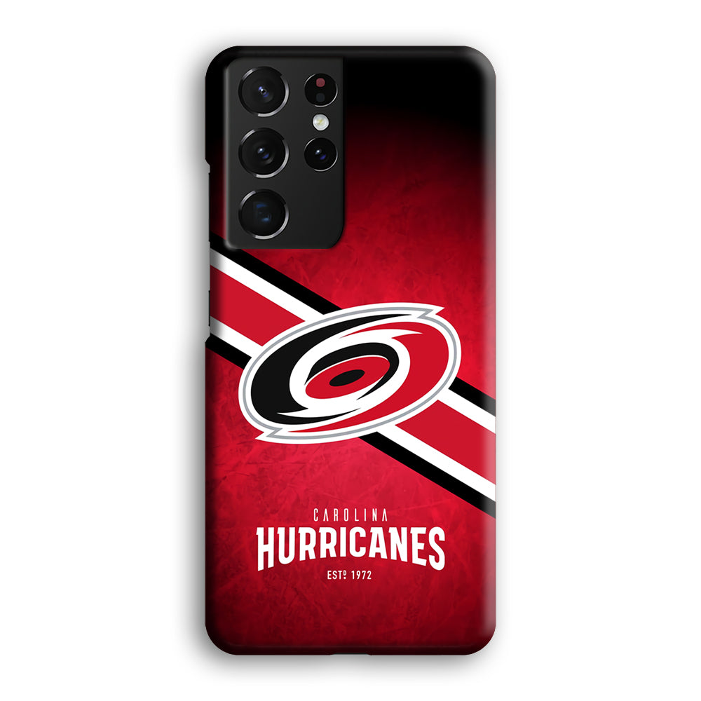 Carolina Hurricanes Team Samsung Galaxy S21 Ultra Case