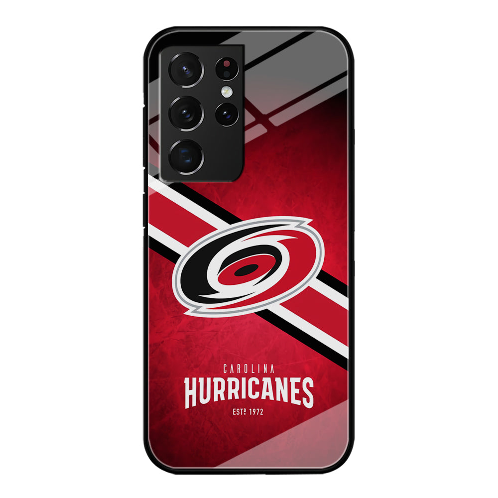 Carolina Hurricanes Team Samsung Galaxy S21 Ultra Case