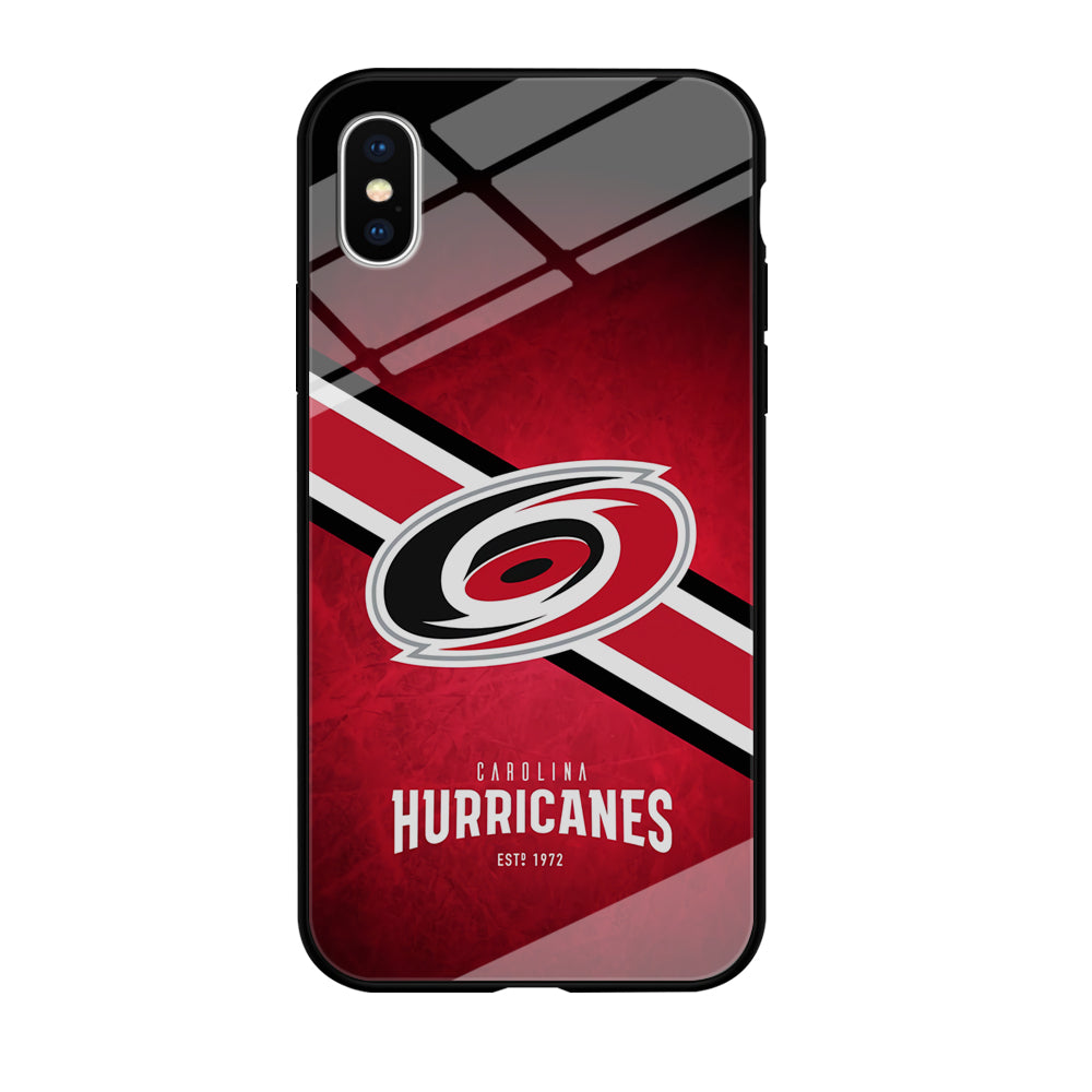 Carolina Hurricanes Team iPhone X Case